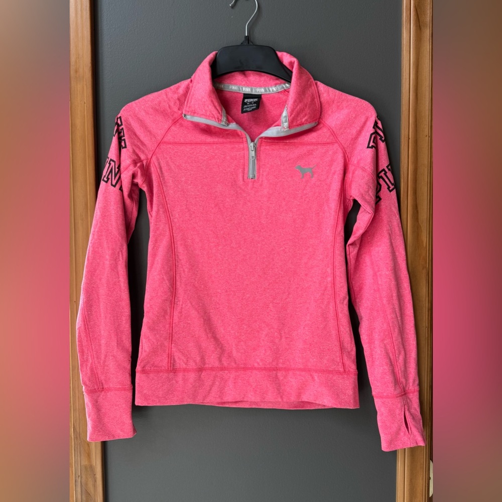 PINK Zip-up Shirt
